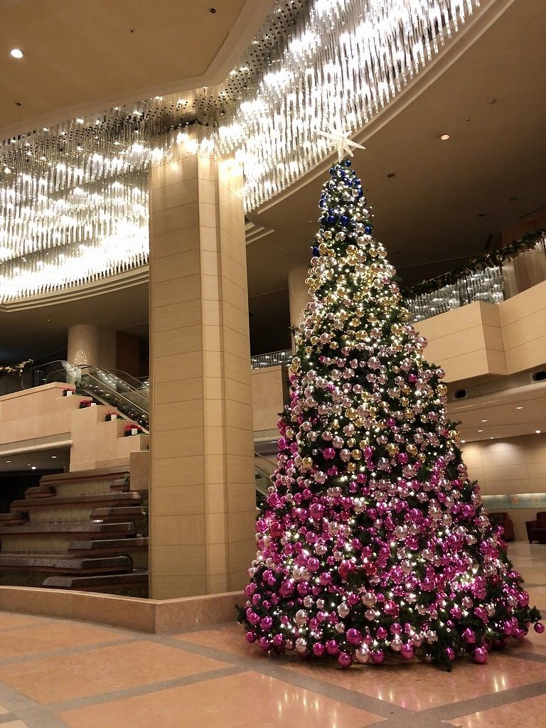 ANAクラウンプラザホテル金沢のクリスマスツリー