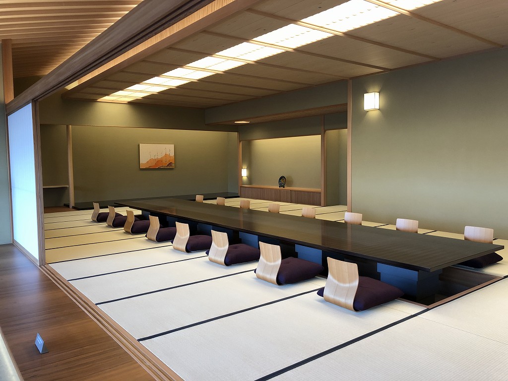 谷口吉郎・吉生記念 金沢建築館の迎賓館赤坂離宮和風別館「游心亭」の主和室1