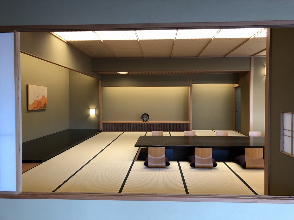 谷口吉郎・吉生記念 金沢建築館の迎賓館赤坂離宮和風別館「游心亭」の主和室2