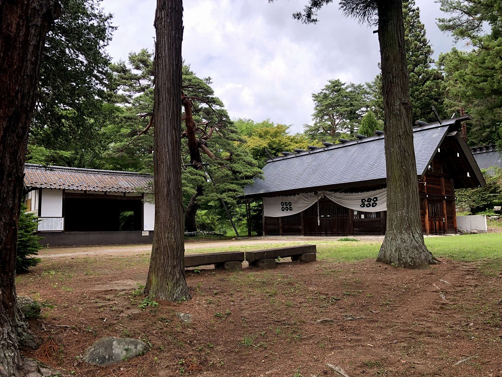 真田氏居館跡の皇大神社1