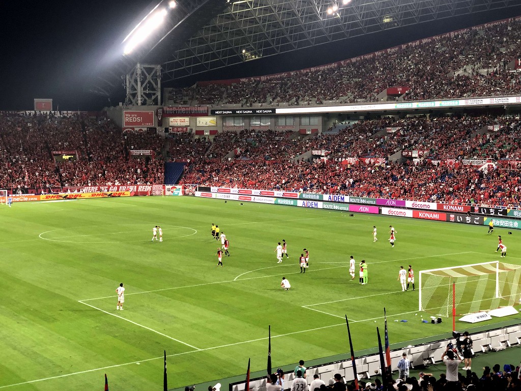 埼スタの試合終了後