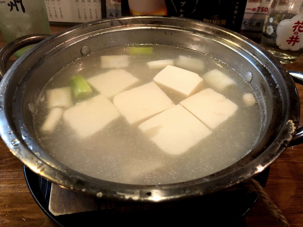 みよしや 赤門通り店の湯豆腐1