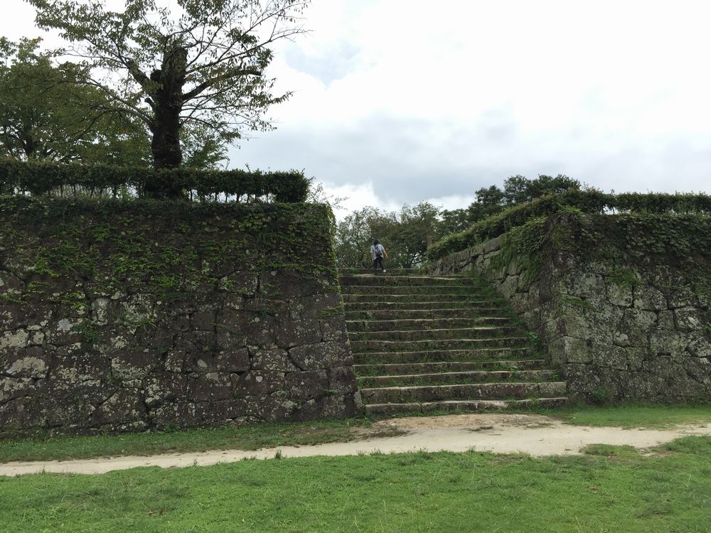 宇和島城の本丸の石垣