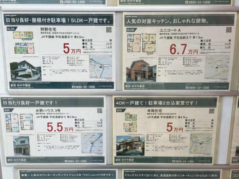 宇和島駅前の不動産屋