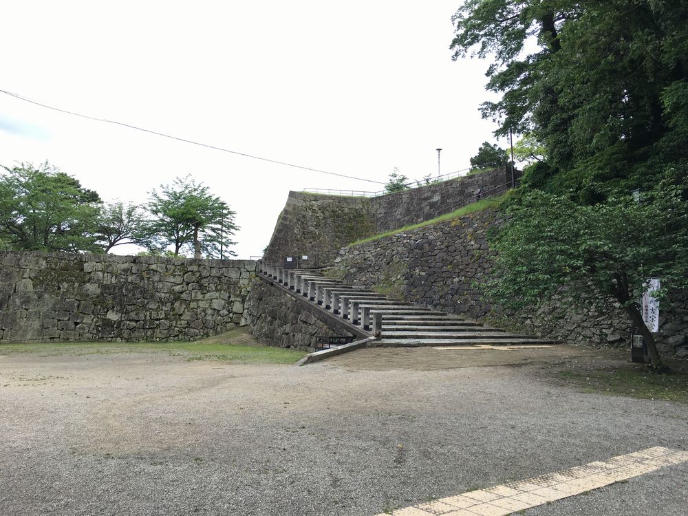 和歌山城の階段1