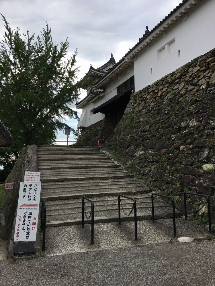 和歌山城の天守閣への入場料