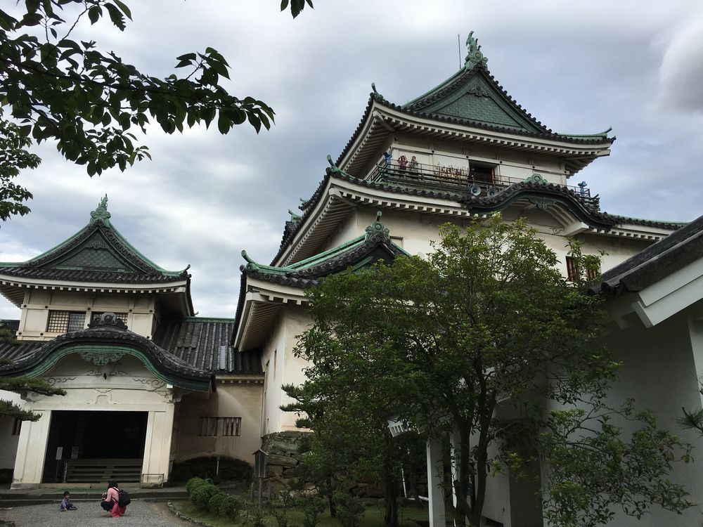 和歌山城の天守閣2