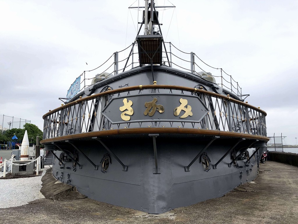 記念鑑「三笠」の船尾
