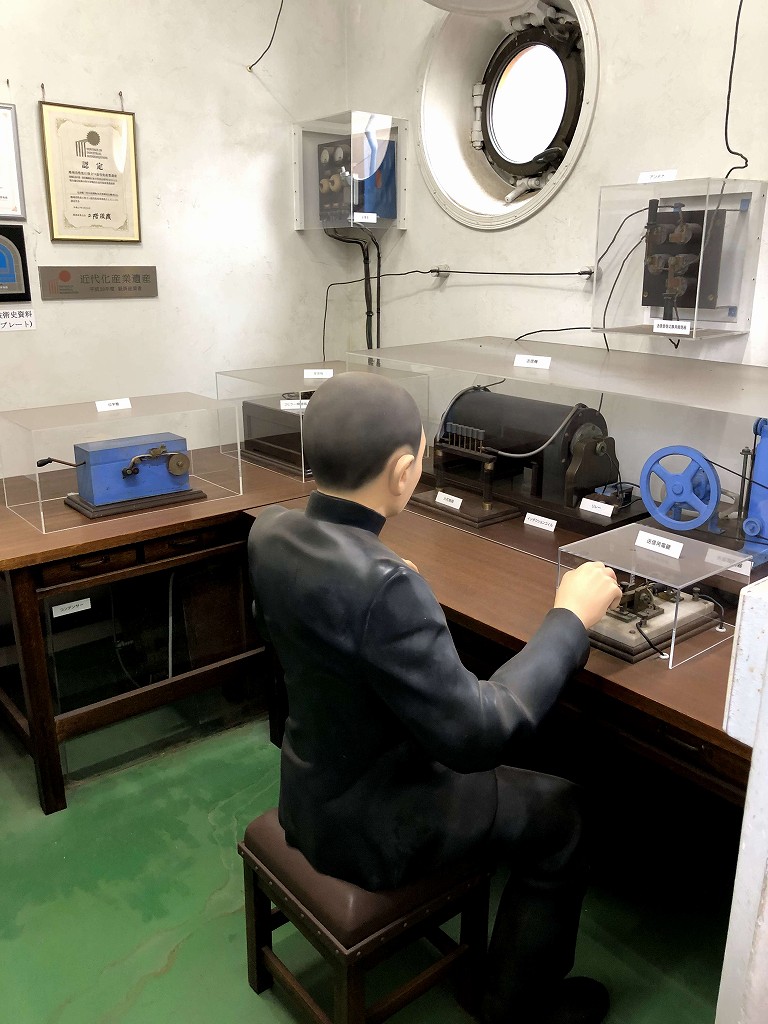 記念艦「三笠」の無線室