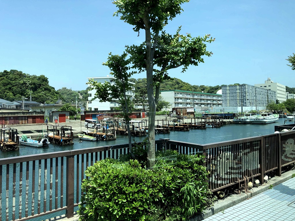 平作川の桟橋