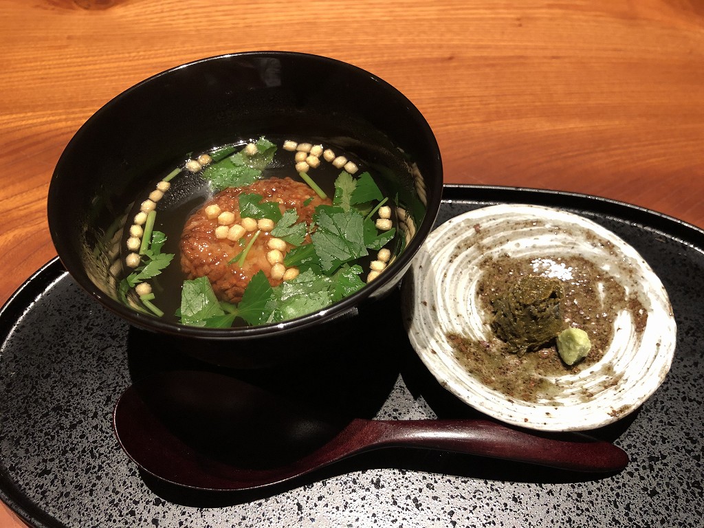 由縁別邸 代田の「茶寮 月かげ」で締め茶漬け
