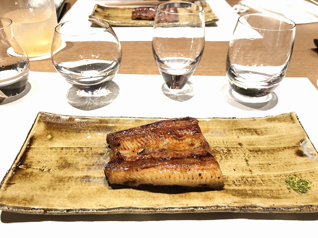 由縁別邸 代田の「割烹 月かげ」の晩飯の焼き物