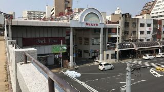 神戸市の新開地アーケード