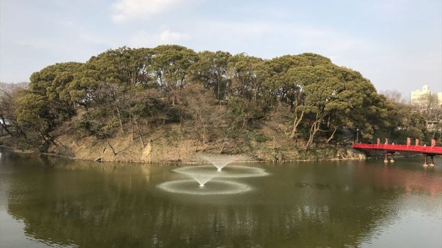 大阪・天王寺公園の茶臼山