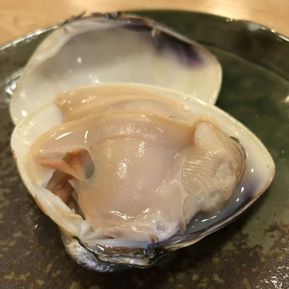 はまぐり食道の焼き蛤