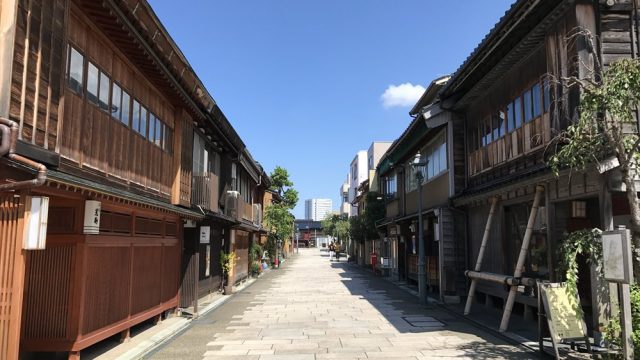 金沢のにし茶屋街