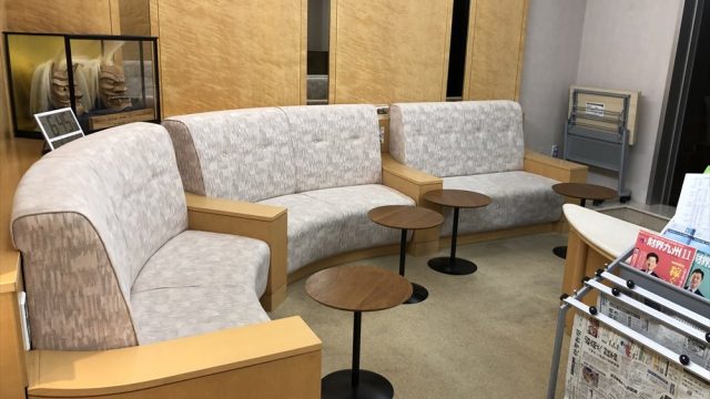 佐賀空港の有料待合室