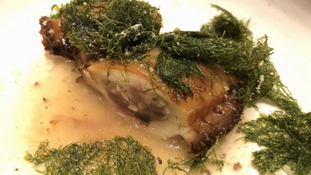 シグニエルソウルのBICENAの煮アワビ