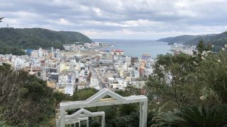 奄美のおがみ山公園からの眺め