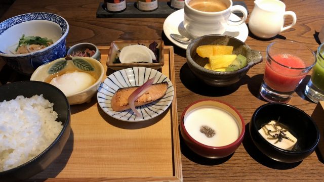 翠嵐ラグジュアリーコレクションホテル京都の朝食