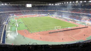 1泊2日の日産スタジアム遠征