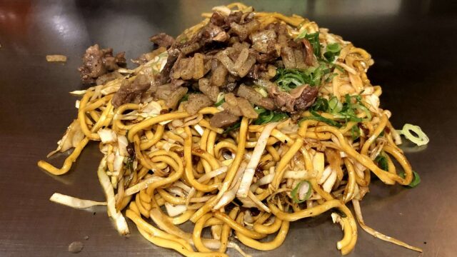 長田タンク筋のぼっかけそば