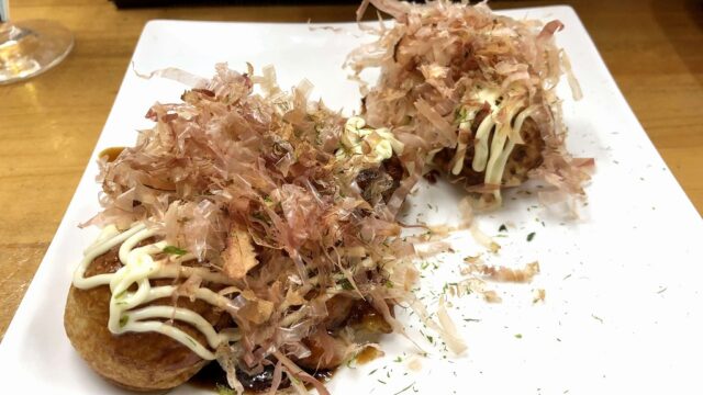下高井戸の「あずまや」のたこ焼き