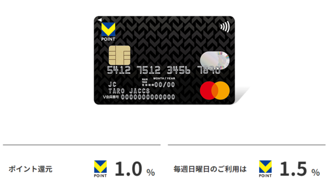 VポイントカードPrimeはメインカードとして最適