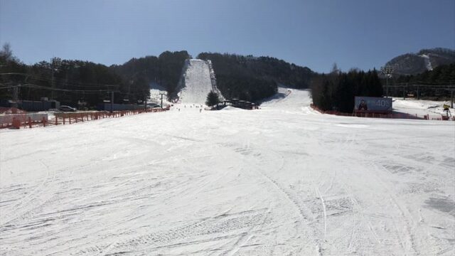 ヨンピョンリゾートスキー場