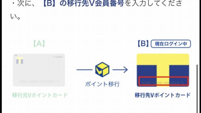 Vポイントの移行