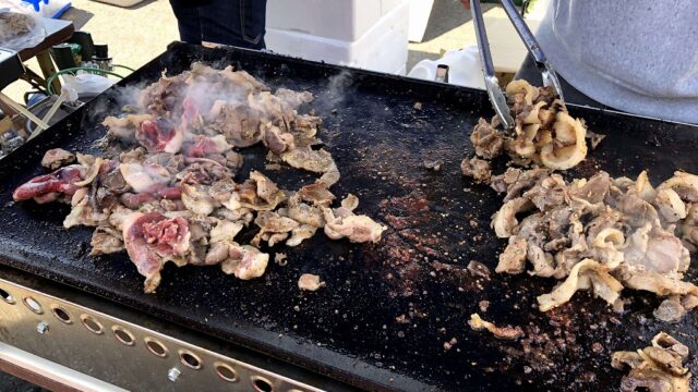 ロートフィールド奈良の奈良県天川村の猪肉の焼き肉