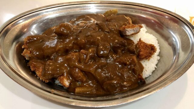 インデアンルーのカツトッピング