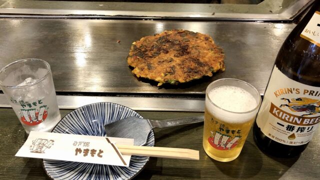 十三のねぎ焼 やまもとのすじ